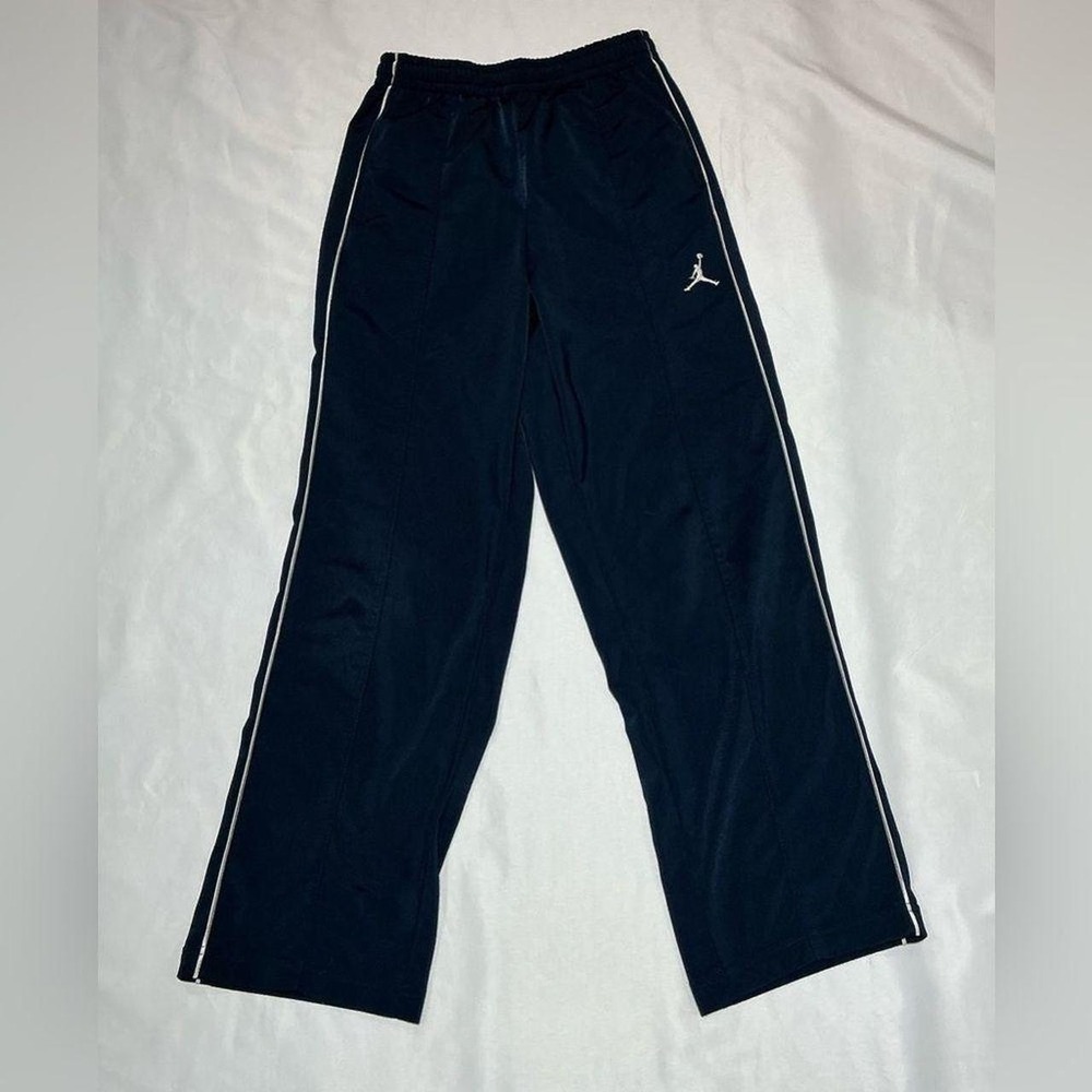 Nike Air Jordan Sweatpants Joggers Boys Medium Blue Jumpman Activewear